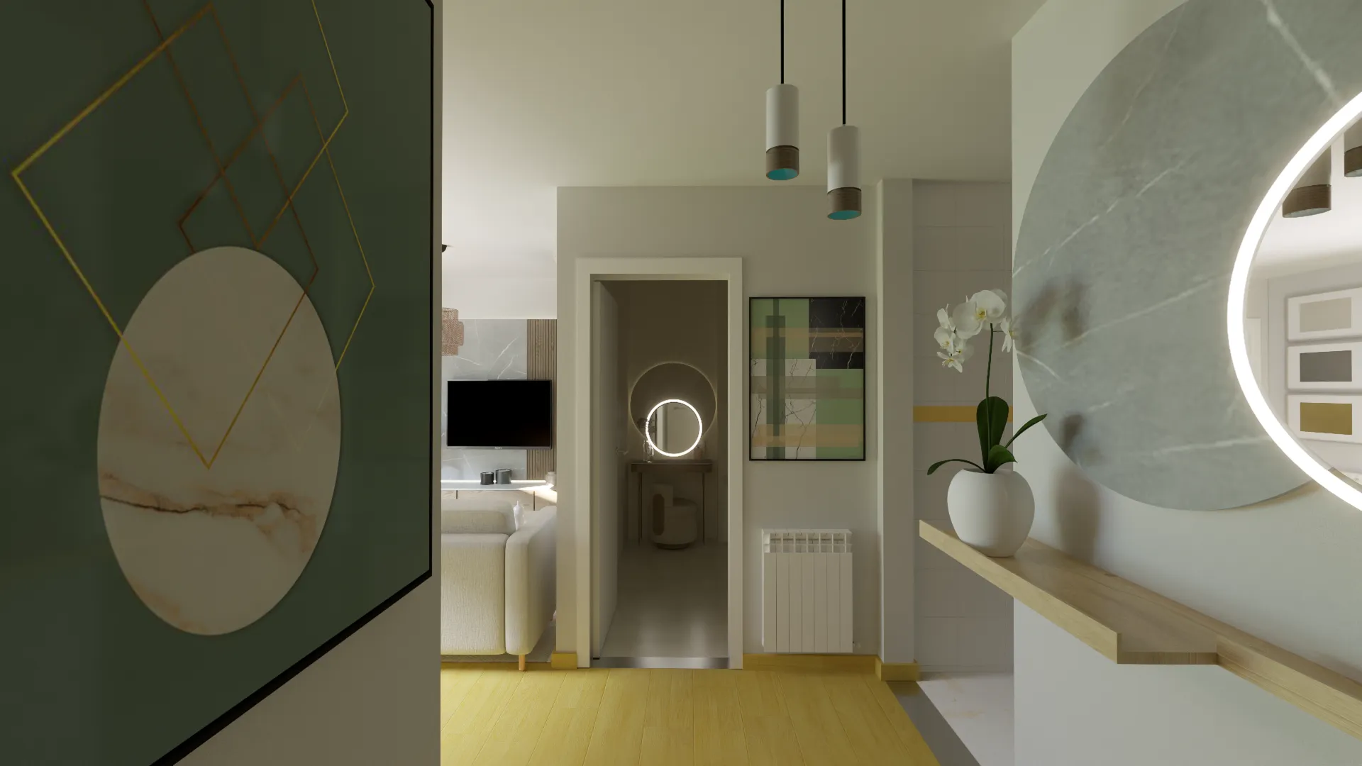 Recibidor (propuesta 3D)